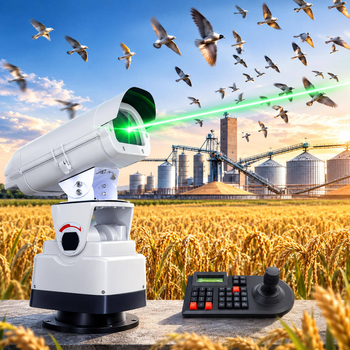 Programmable Outdoor Landmark Light - Bird Repellent Laser Light - B3