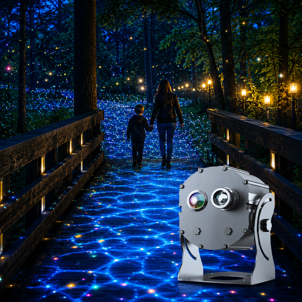 IP67 Firefly Water Ripple Projector for Outdoor Landscape-S45
