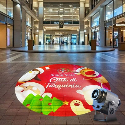 Merry Christmas Gobo Projector Light for Holiday Decorations-S27