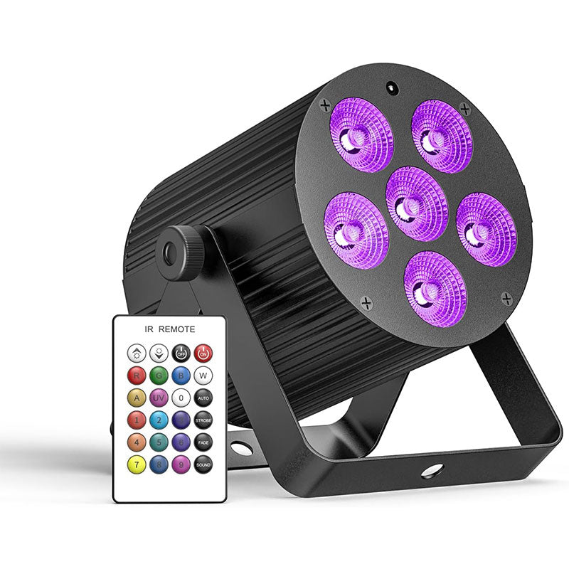 KTVLIGHTS 60W RGBWA UV Rechargeable LED Stage Light-P61