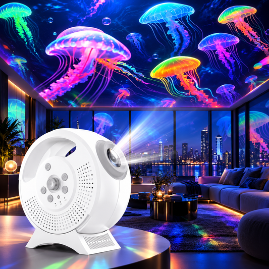 KTVLIGHTS 3D Galaxy Projector with 60 Dynamic Animations-S51