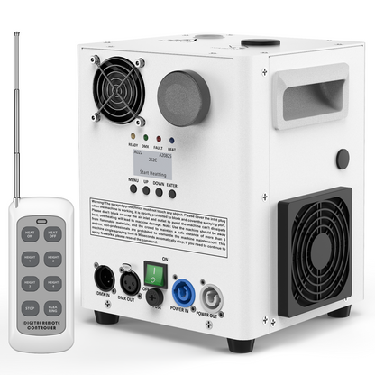 KTVLIGHTS 800W DMX512 Cold Spark Machine with Remote-H6