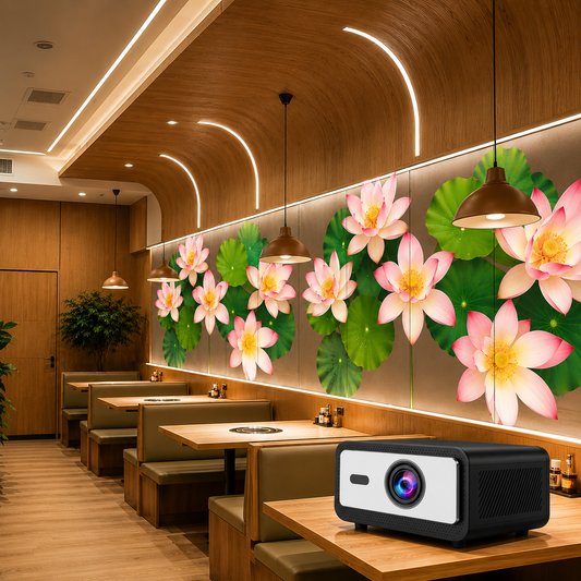 3D Dynamic Projection Light for Custom Video & Store Displays-S41