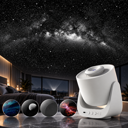 KTVLIGHTS Rechargeable Starry Sky Galaxy Projector for Bedroom-S58