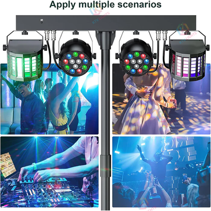 KTVLIGHTS 60W RGBW 5-in-1 Tripod Stage Light- P1