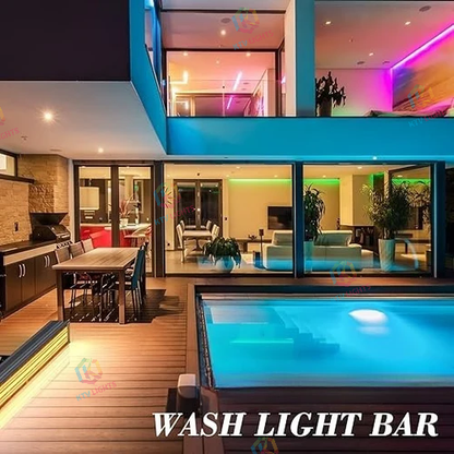 KTVLIGHTS RGB LED Wall Washer Light for Stage & DJ Events-X1