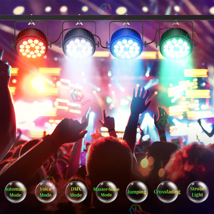 KTVLIGHTS 200W RGBW LED PAR Stage Light-P4