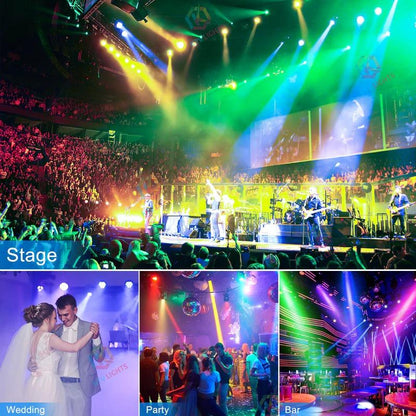 KTVLIGHTS 180W RGBW 4-in-1 LED PAR Light for DJ Stage Events-P3