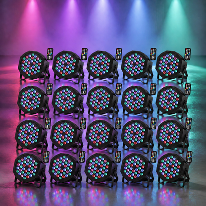 KTVLIGHTS 72W RGB Rechargeable LED PAR Light-P10