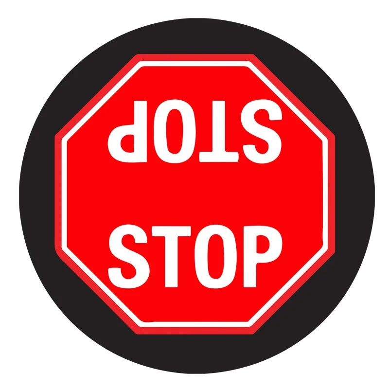 LED Stop Sign Gobo Projector for Warehouses & Job Sites-S31