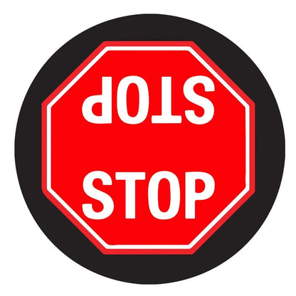 LED Stop Sign Gobo Projector for Warehouses & Job Sites-S31