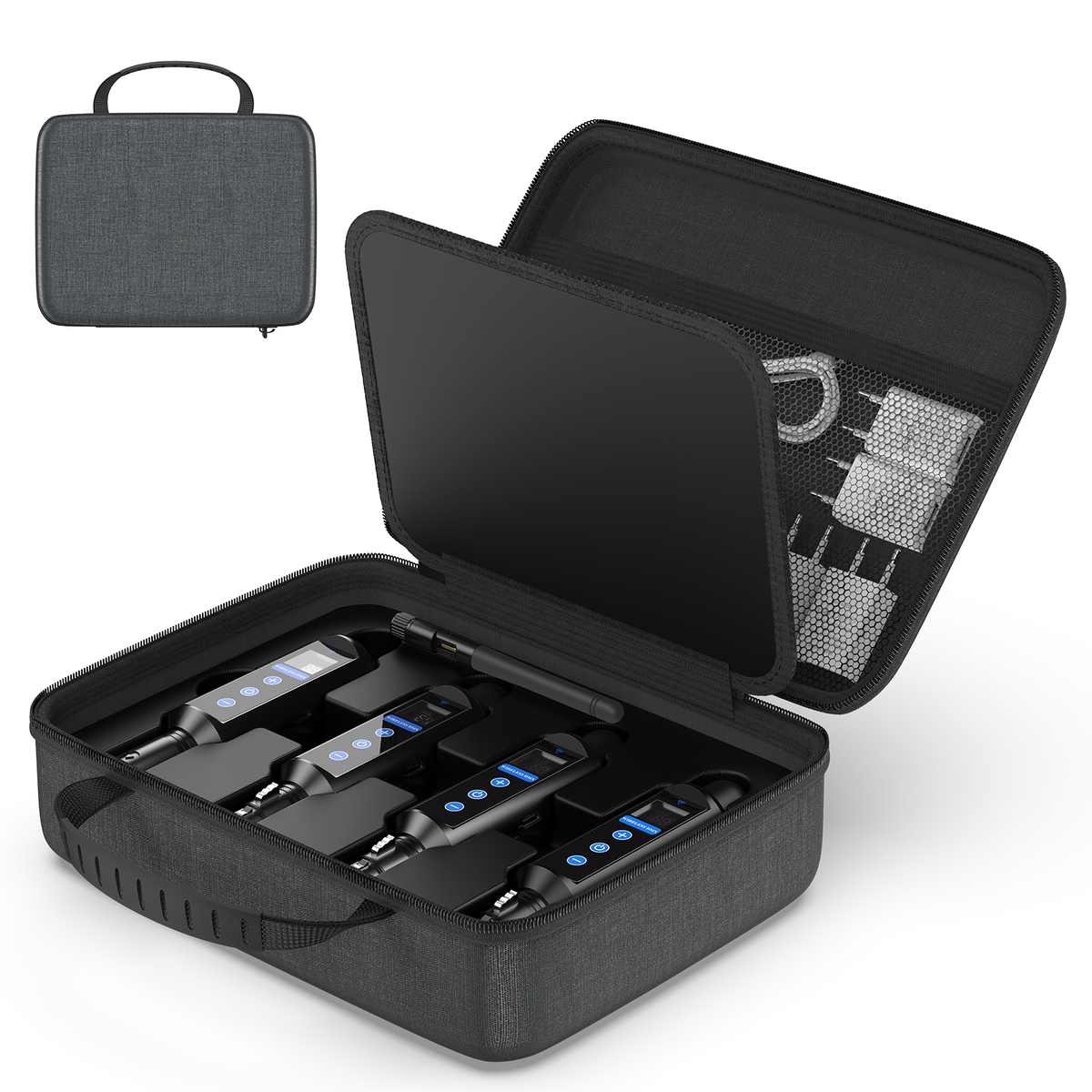 KTVLIGHTS Wireless DMX512 Transmitter Receiver Stage Lighting Kit-D10