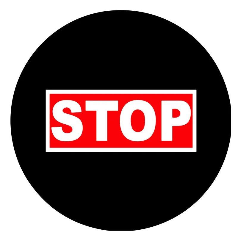 LED Stop Sign Gobo Projector for Warehouses & Job Sites-S31