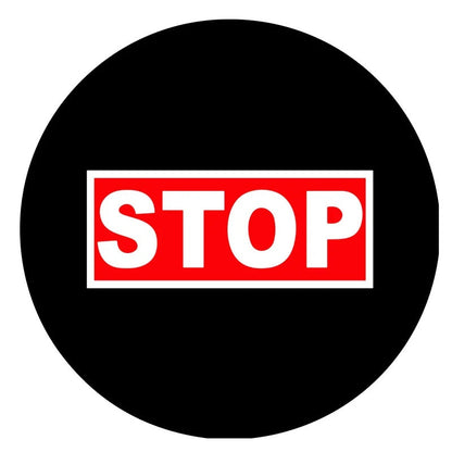 LED Stop Sign Gobo Projector for Warehouses & Job Sites-S31