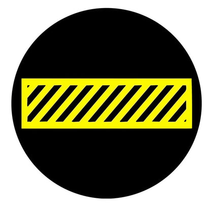 LED Stop Sign Gobo Projector for Warehouses & Job Sites-S31