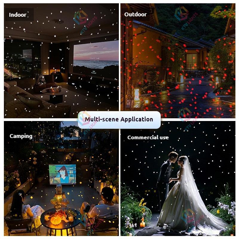 LED Dynamic Firefly Lawn Outdoor Starry Sky Projector Light-B43