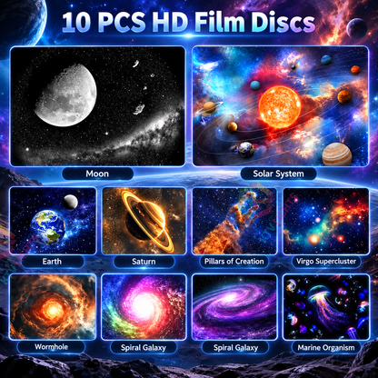KTVLIGHTS 8th Gen HD Planetarium Galaxy Star Projector-S55