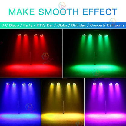 KTVLIGHTS 90W RGBW 4-in-1 LED Stage Effect Light-P14