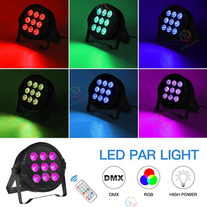 KTVLIGHTS 90W RGBW 4-in-1 LED Stage Effect Light-P14