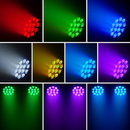 KTVLIGHTS 80W RGBW 4-in-1 LED PAR Stage Light-P2