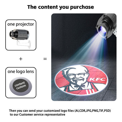 Outdoor Signage Advertising Ground Projector Light - S2