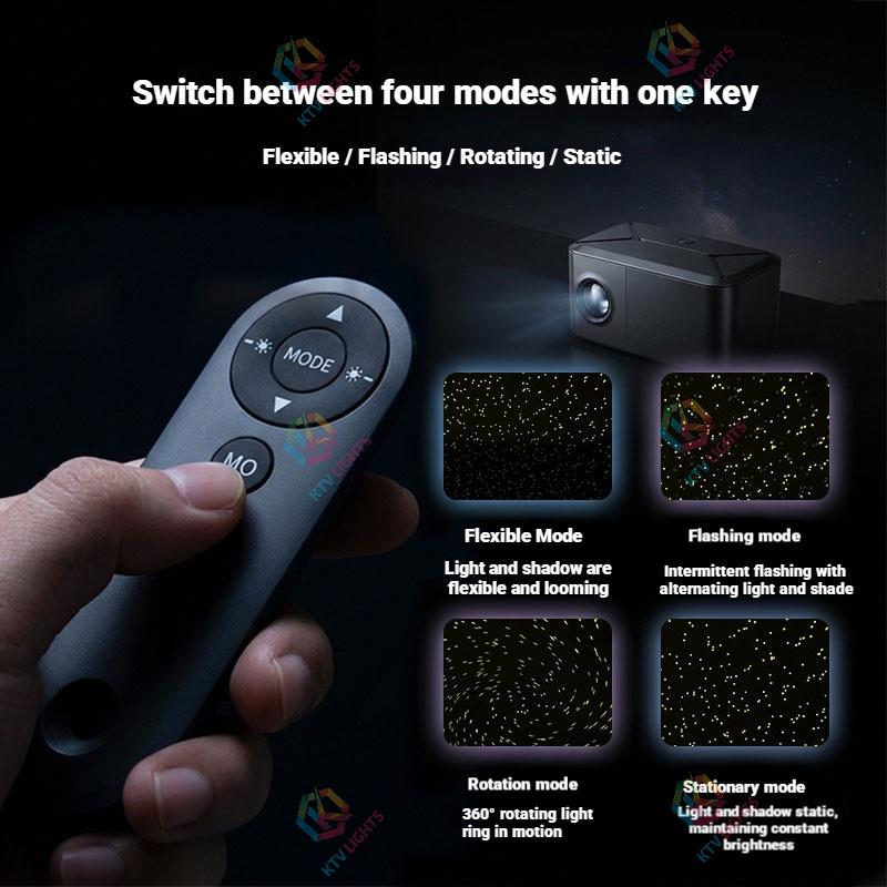 LED Dynamic Firefly Lawn Outdoor Starry Sky Projector Light-B43