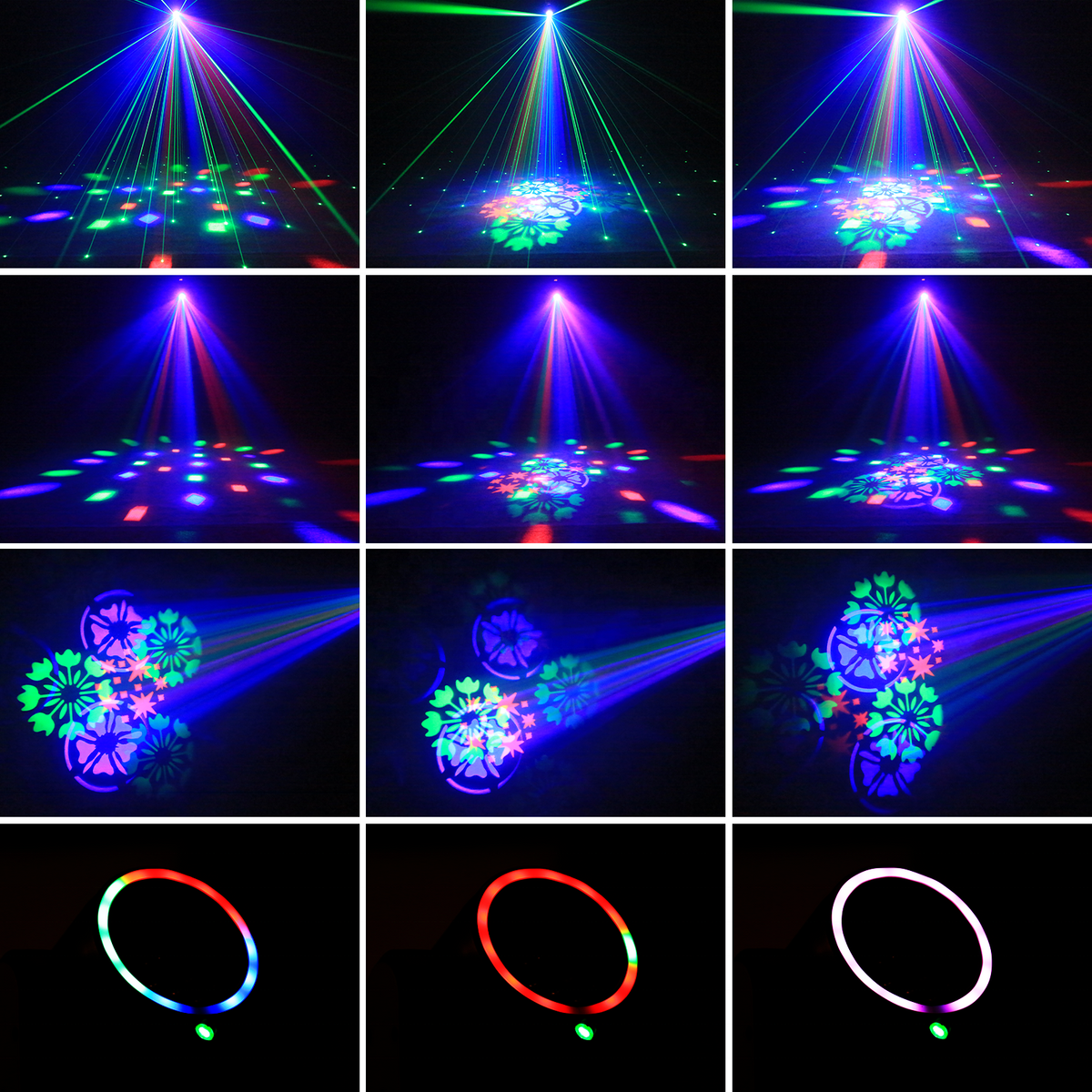 KTVLIGHTS Mini 30W Moving Head Light Spot Beam DJ Stage Lighting - E40