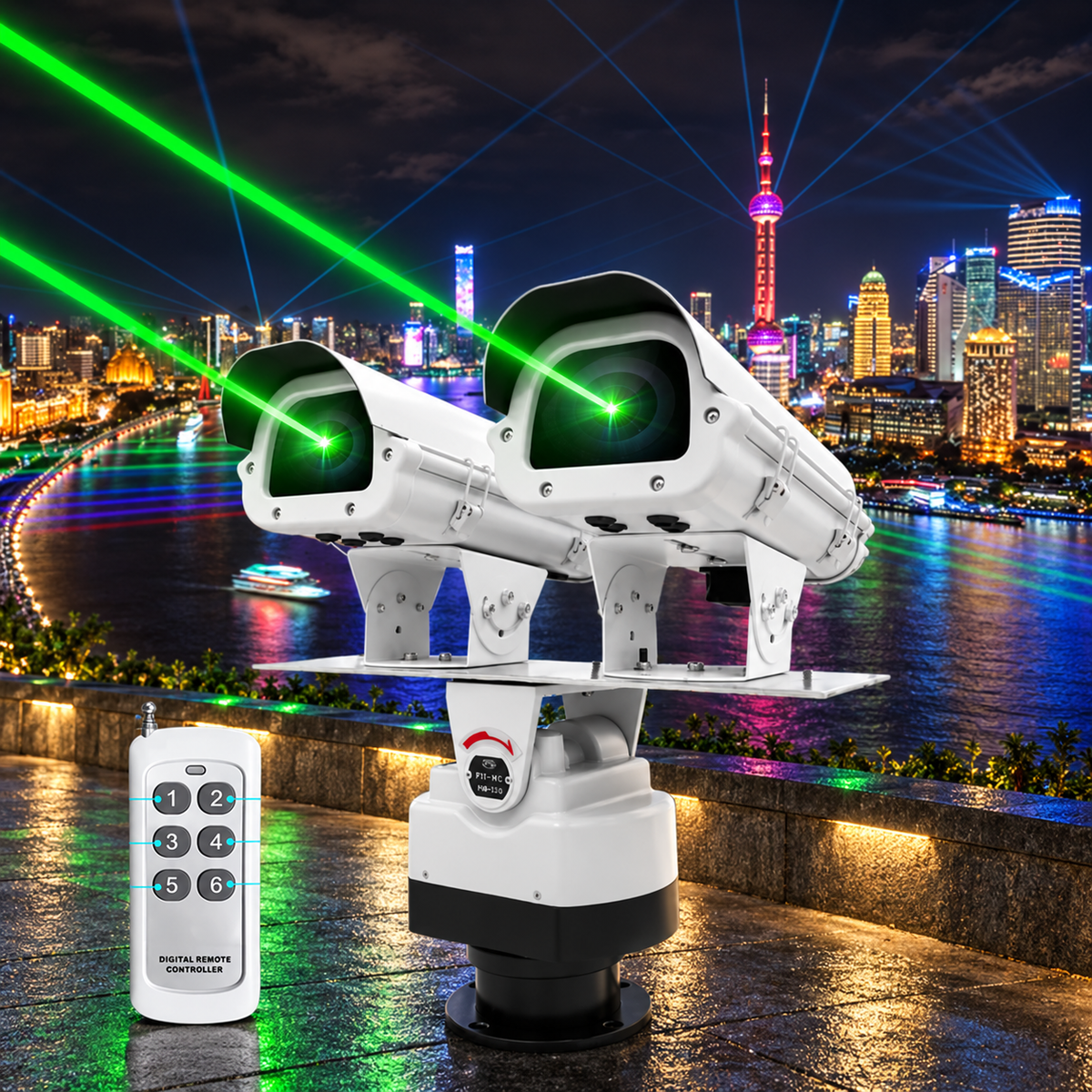 Programmable Dual-Head Landmark Outdoor Laser Light - B24