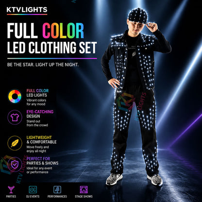 KTVLIGHTS Own The Spotlight With A Full Color LED Outfit-M31