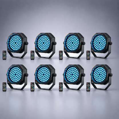 KTVLIGHTS Mini 60W RGB USB Rechargeable Strobe PAR Light-P33