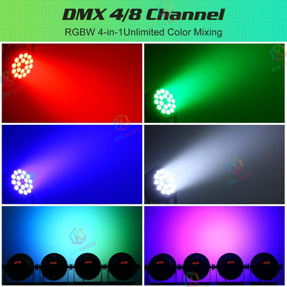 KTVLIGHTS 200W RGBW LED PAR Stage Light-P4