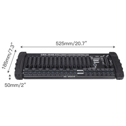 KTVLIGHTS 384-Channel MIDI DMX512 Stage Lighting Controller-D1