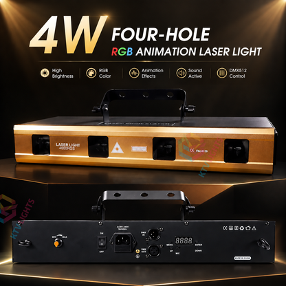 KTVLIGHTS RGB animation laser light suitable for DJ stages and party performances-A22