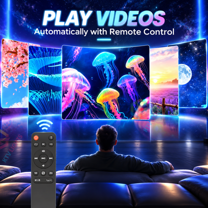 KTVLIGHTS 3D Galaxy Projector with 60 Dynamic Animations-S51