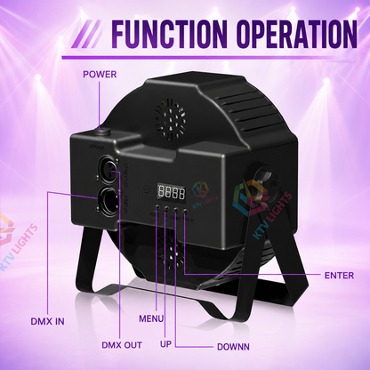 KTVLIGHTS 36W UV LED DJ Stage PAR Light-P69