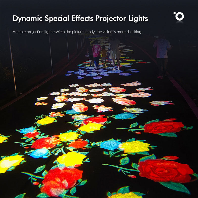 Customizable dynamic effects projection light-S8