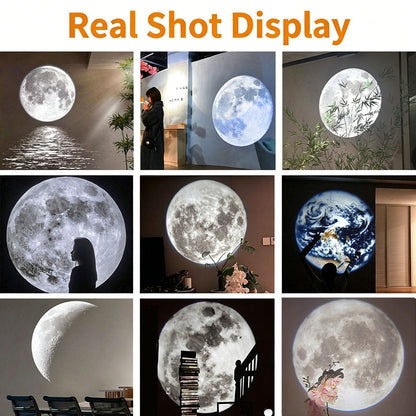 Customizable Moon Projector Lamp - S4