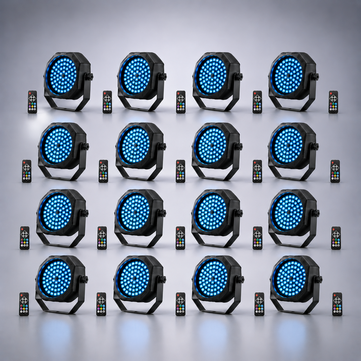 KTVLIGHTS Mini 60W RGB USB Rechargeable Strobe PAR Light-P33