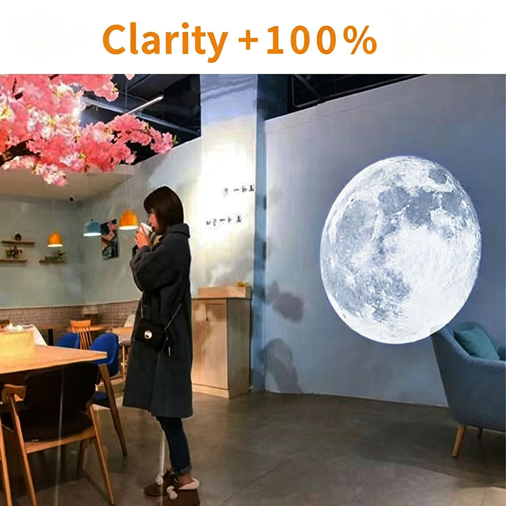 Customizable Moon Projector Lamp - S4