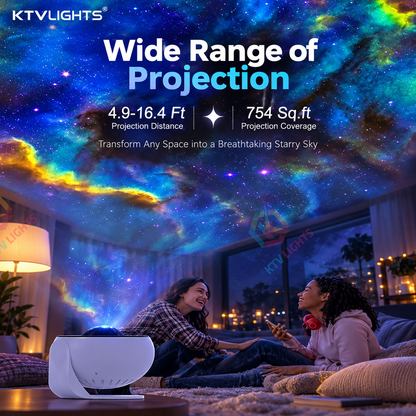 KTVLIGHTS 12-in-1 HD Planetarium Galaxy Star Projector-S52