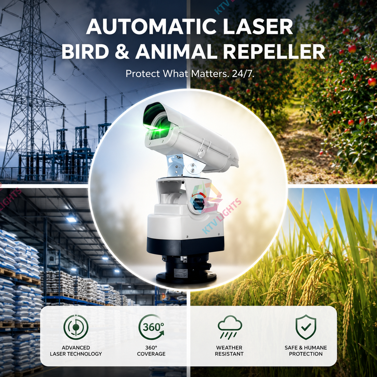 Programmable Outdoor Landmark Laser Light - B57