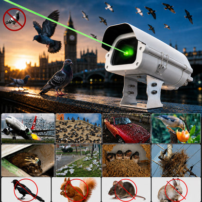 Programmable Outdoor Landmark Light - Bird Repellent Laser Light - B3