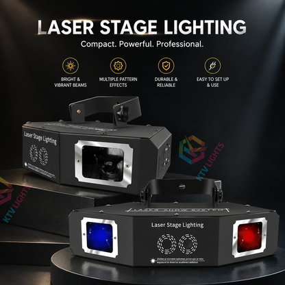 KTVLIGHTS RGB DJ laser light suitable for nightclubs, parties, and weddings-B22