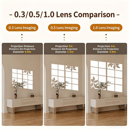Window light and shadow simulation sunlight projection lamp - S1