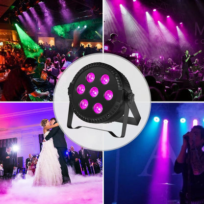 KTVLIGHTS 70W 7-LED RGBW 4-in-1 Rainbow Par Light-P46