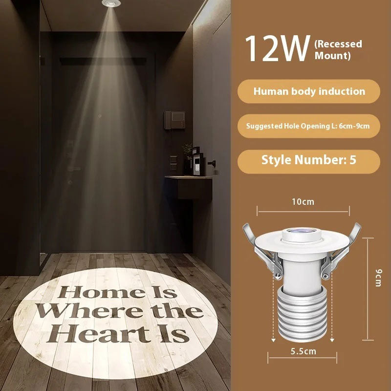 Custom Family Welcome Projection Light with Motion Sensor-S34