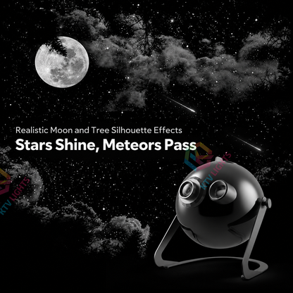 KTVLIGHTS 53W Pro Max APP Smart Galaxy Star Projector-S62