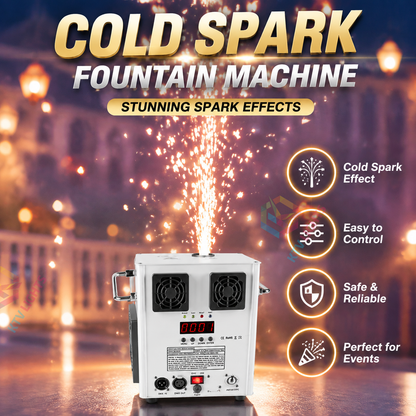 KTVLIGHTS 700W Fireworks fountain machine cold spark machine-H1