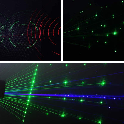 KTVLIGHTS 9 Lens Laser Light DMX DJ Stage Party Projector-B47