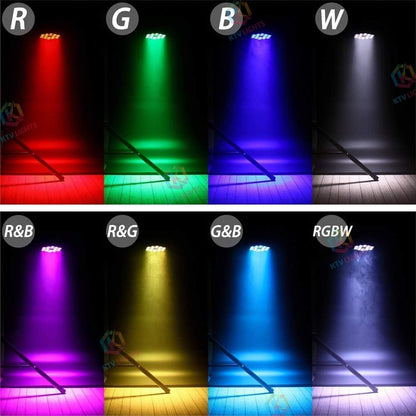 KTVLIGHTS 200W RGBW LED PAR Stage Light-P4